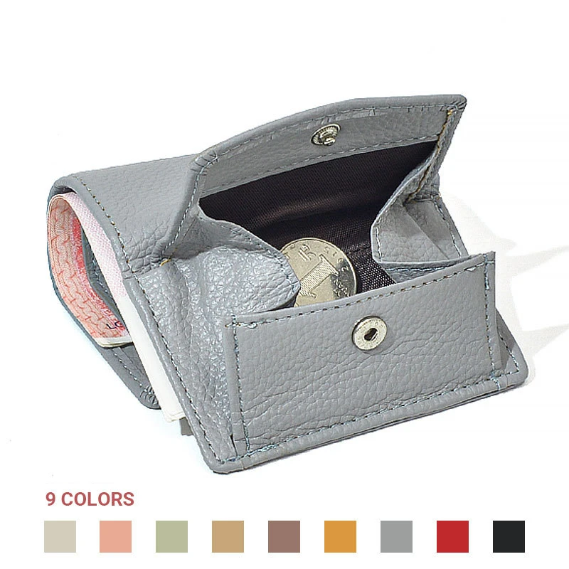 Folding Mini Wallet Card Wallet Women Small Wallet Designer Slim Credit  Card Holder Coin Pocket Portable Wallet Change Money Bag - AliExpress