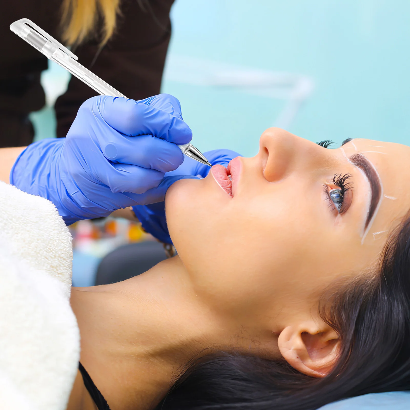 

Маркер для бровей, маркер для кожи, Перманентный маркер для бровей, микроблейдинг, маркировочные ручки, аксессуары для татуировок