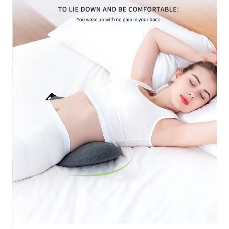 Bed Lumbar Pillow Lumbar Cushion Pregnant Women Sleeping Memory Foam Pillow Sleep Cushion
