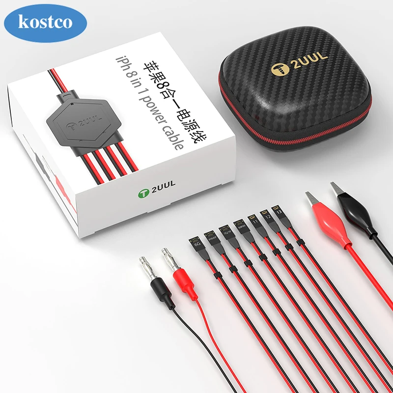 울트라 소프트 부트 와이어 전원 테스트 케이블, 아이폰 13, 12, 11, X, 8, 7, 6, 마더보드 활성화 전류 와이어, 2UUL, 18 종류