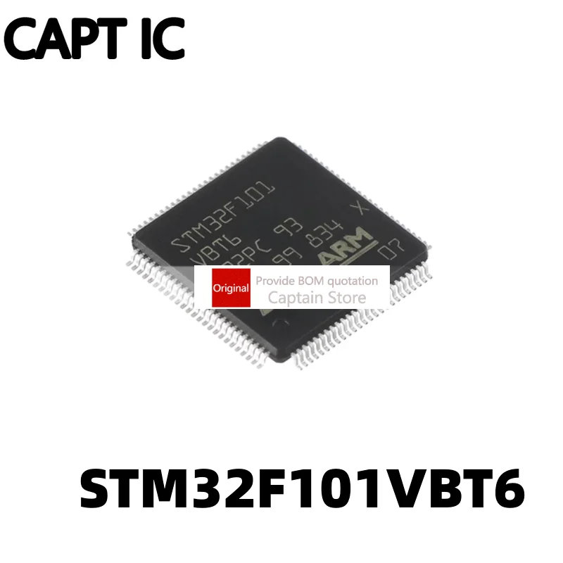 

5PCS STM32F101VBT6 LQFP100