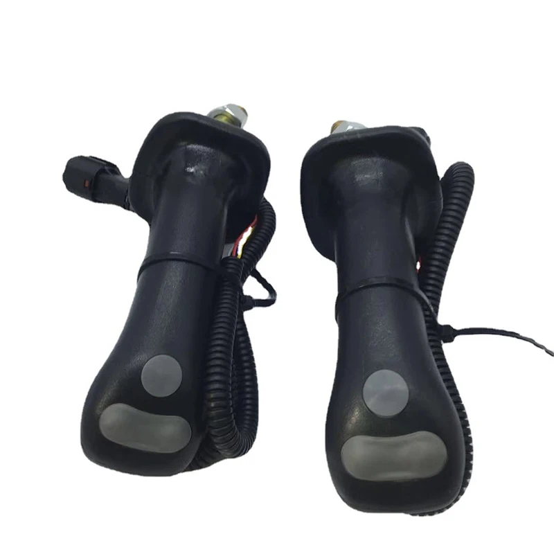 조이스틱 굴삭기 부품, Kovax dx225/dh225-9 dh300-9 파일럿 핸들, 고무 굴삭기 액세서리, 2 개