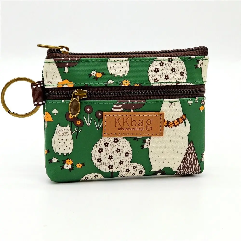 Adorable Cartoon Animal Coin Purse – Lightweight Wallet & Key Card Holder