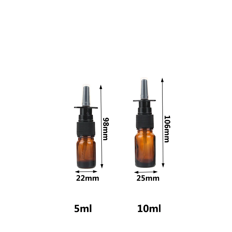 Amber Nasal Spray Bottle spray bottle refillable spray bottle refillable bottle refillable empty bottle refillable cosmetic bottle cosmetic bottle makeup empty bottle cosmetic dispenser bottle cosmetic bottle set cosmetic sample container mini cosmetic bottle perfume refill bottle refillable perfume bottle perfume bottle mini perfume bottle perfume atomizer mini perfume atomizer refillable lotion bottle refillable lotion dispenser refillable dispenser bottle refillable liquid container refillable nail bottle refillable bottle set perfume supplement set perfume refill tools perfume dispenser tools cosmetic cream bottle eyelash cleansing bottle dropper bottle squeeze bottle syringe dispenser nutrient syringe nasal rinse bottle soap foaming bottle 5ml 10ml with Fine Nose Mist Sprayer Press Spray Head Empty Refillable Glass Bottles 8/15/24pcs