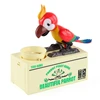Beautiful Parrot Coin Saving Piggy Robot Bird Money Box for Kids Adult 2