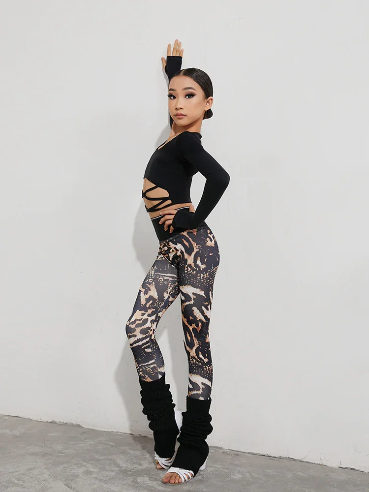 Ensemble Fille Tête De Mort - Crop Top + Legging + Robe Patineuse, Taille 7-13 Ans, Polyester