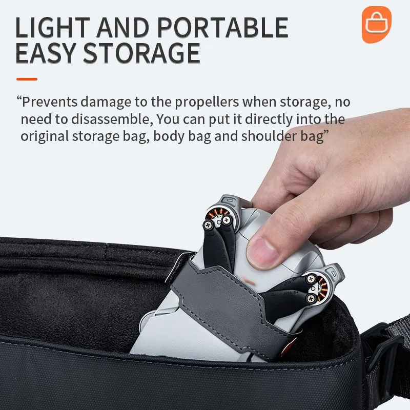 Sac de rangement DJI Mini 4K/Mini 2/Mini 2 SE - Étui de transport PU