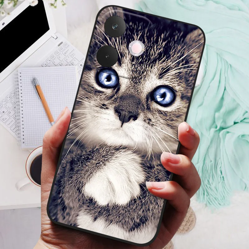 Enhanced Soft TPU Silicone Shockproof Phone Case with Cute Design - Bumper Protection Cover