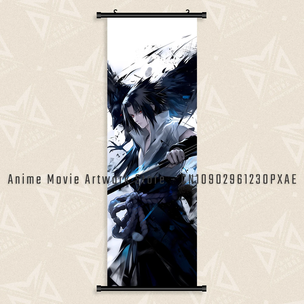 Naruto Anime Wall Art Canvas - Hatake Kakashi Home Decoration Mural