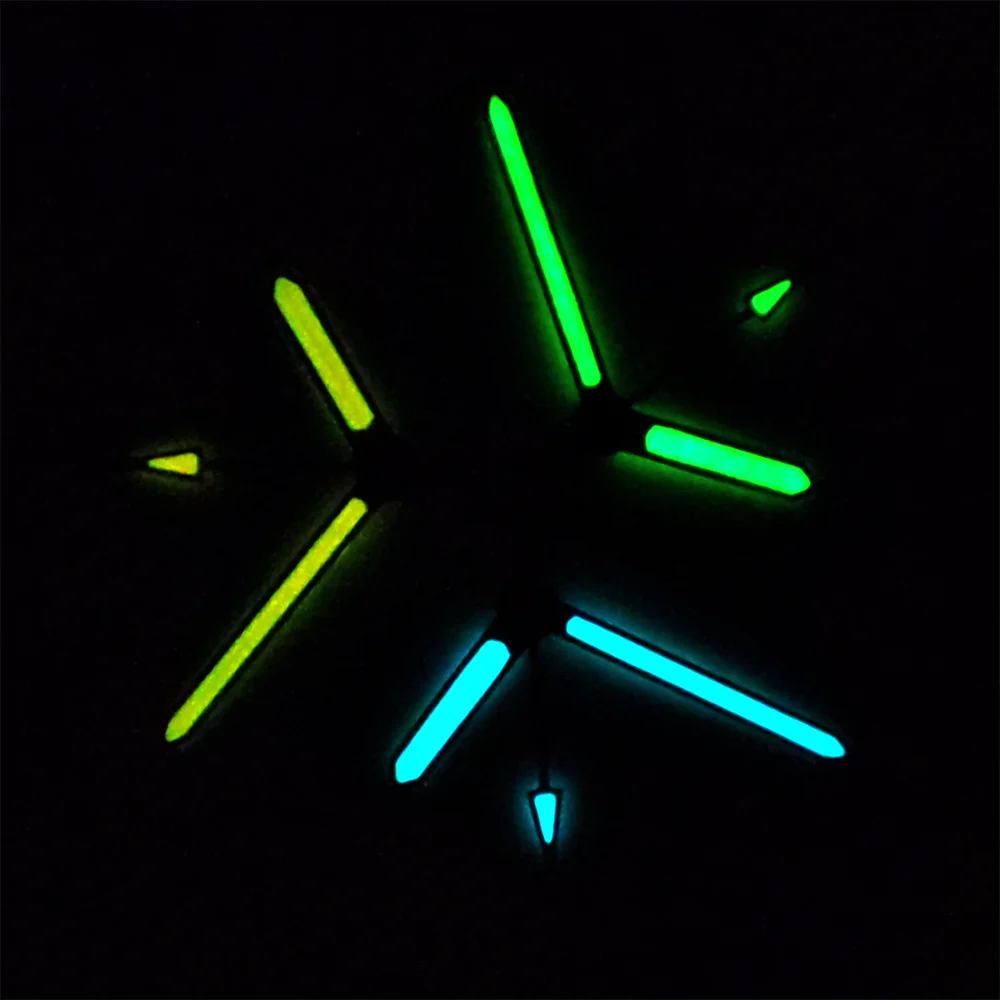 NH35 Hands C3 luminous Hands color blocking fits NH35/NH36/4R35/4R36 movement parts replacement parts