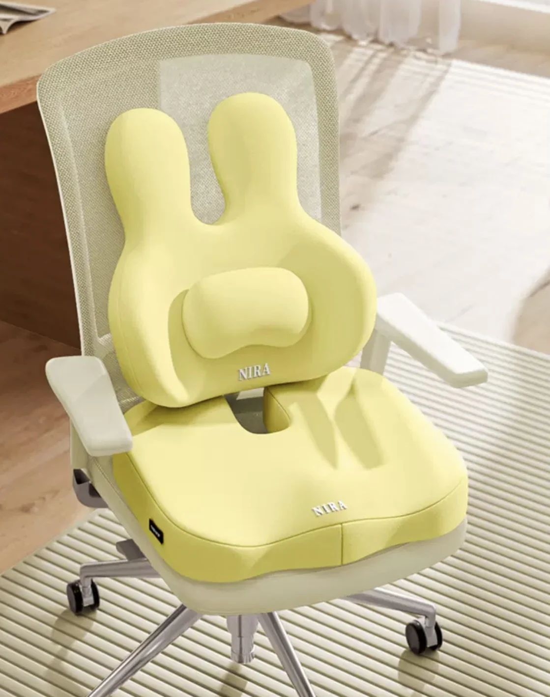 

Cushion office sedentary waist support backrest integrated artifact hip cushion memory foam seat cushion chair butt seat cushion