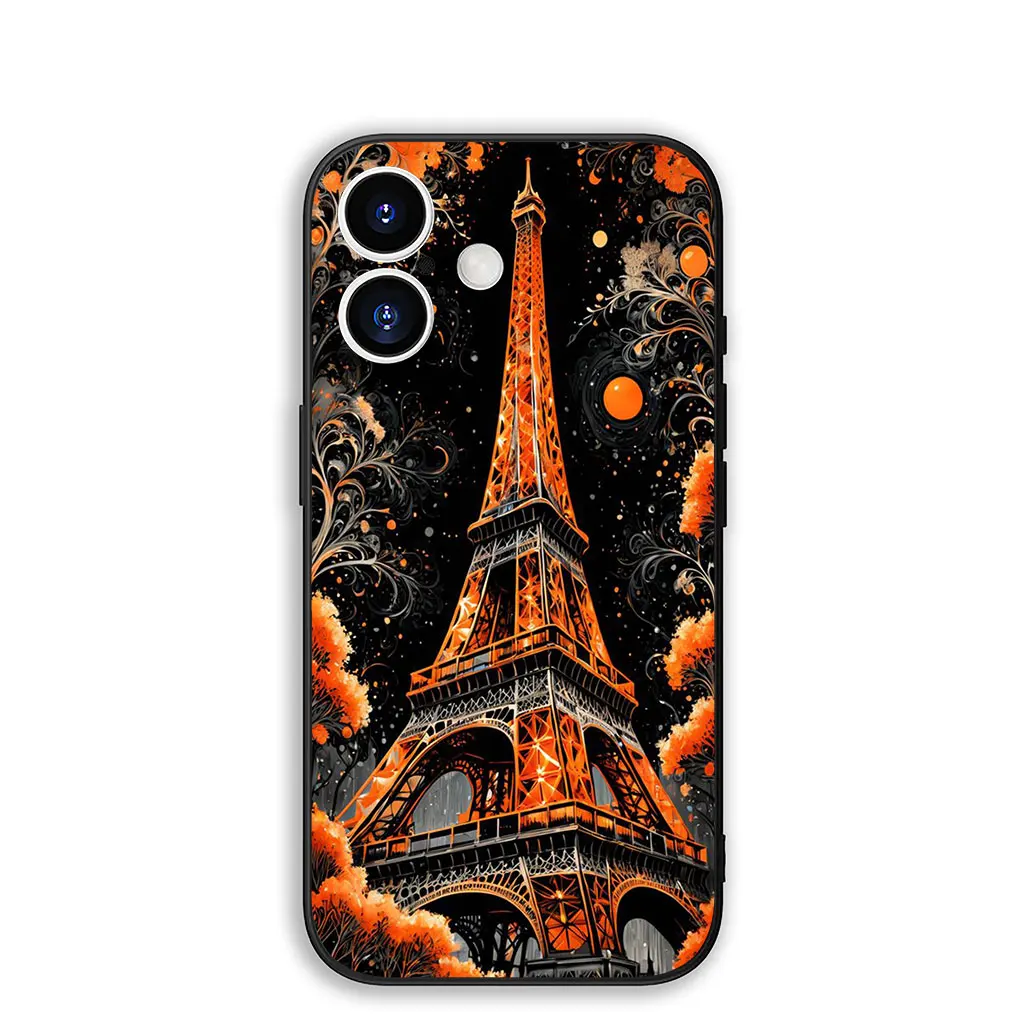 Elegant Paris Eiffel Tower Case with French Theme Design
