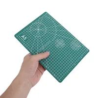 A5 Cutting Mat Double Sided Self Healing Cutting Board Scrapbooking Craft Mat with Metric Grids for Sewing Hobby Arts Crafts 1