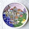 15cm Creativity London Tourist Souvenir France Nordic Decorative Dishes Wall Sofa Background Pendant Hand-painted Ceramic Disc 2