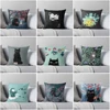 Decorative Home pillow case Cushion covers nordic 45*45 40*40 40x40cm 50x50cm Modern Living Room sofa House 50*50 60*60 cute cat 1