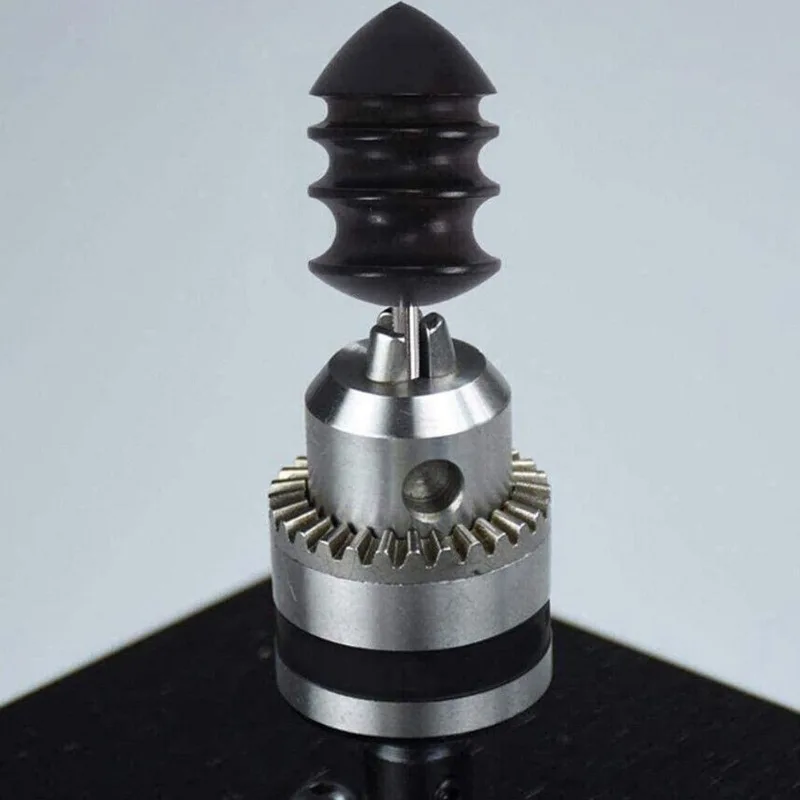 Leather Craft Tool Ebony Leather Electric Grinding Bit Head Polishing Edge Burnisher Tool Craft DIY Leather Grinding Tool Sandalwood Head Burnisher leather tools leather craft tool kit leather craft tools