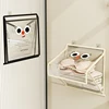 UFORU Bathroom waterproof hanging bag Bathroom bath clothes storage bag storage shelf Dormitory toilet wall hanging artifact 2