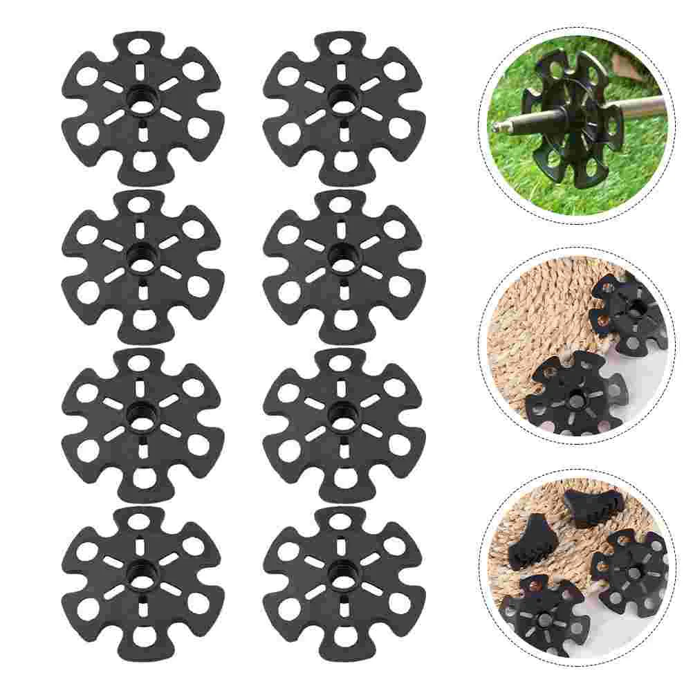 

Outdoor Climbing Trekking Pole Tips Snowflake Mud Ski Basket Disk Walking Stick Baskets Guard Replacement Hiking