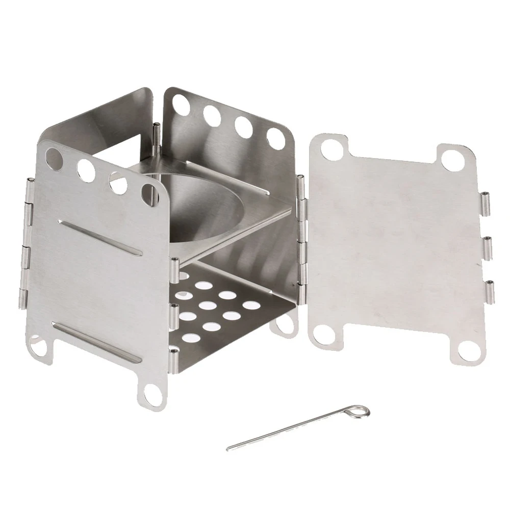 Folding Stainless BBQ Stove 2