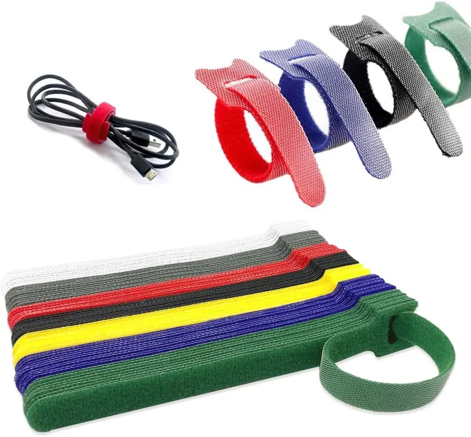 Reusable T Type Adhesive Fastening Cable Ties