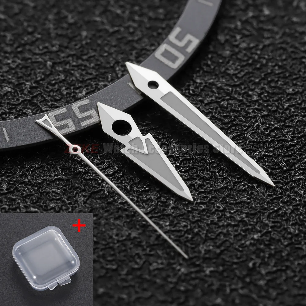 Elegant Luminous Watch Hands in Silver, Gold, Rose, and Green for Timepiece Enhancements