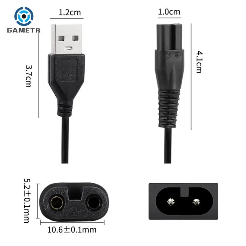 Charging Cable USB Charging Cable Shaver Charger Charger Cable Compatible with Meridian Shaver
