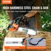 VEVOR Gas Chainsaw 52CC 18" 2.55HP Handheld Cordless Petrol Chainsaws for Tree Wood Branch Farm Garden Ranch Forest Cutting Use 2