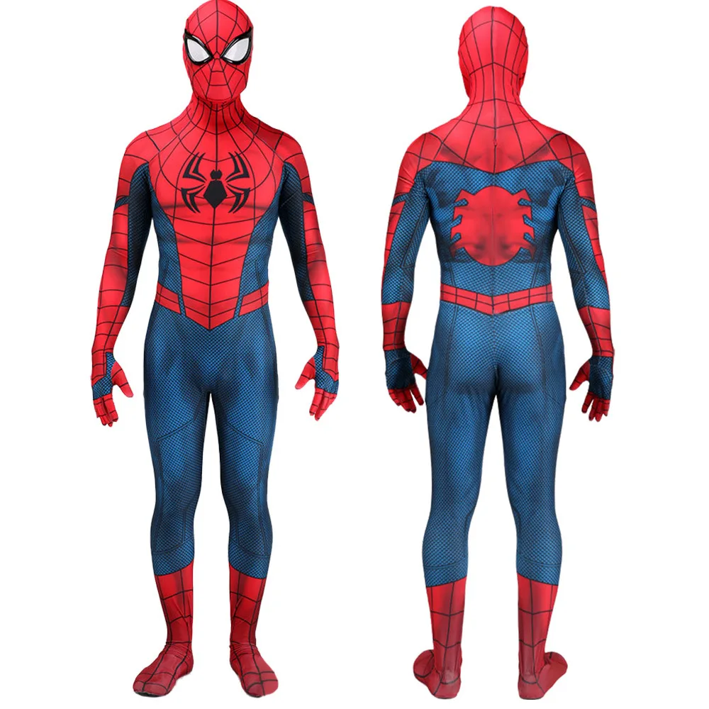 

Ultimate Allanice Spiderman Costume Cosplay Original 3D Printed Spandex Superhero Costume Halloween Fullbody Zenzai Suits Adult