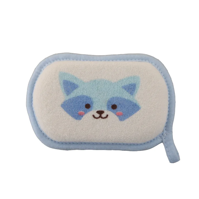 Cute Baby Bath Sponge Kids Adults Cleaning Brush Towel Soft Bath Foam
