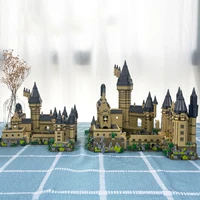 Magic Medieval Castle Building Blocks Sets Technical Bricks Harry Potter Toys Birthday Gifts for Kids Child 3.5mm Micro Blocks 1