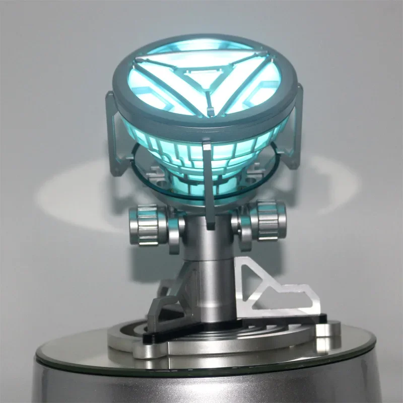 Iron Man Mk50 Reactor 1:1 Indossabile Chest Light Marvel Avengers 4 Arc Reactor Tony Stark Heart Of Mark Figure Led Model Kid Gift