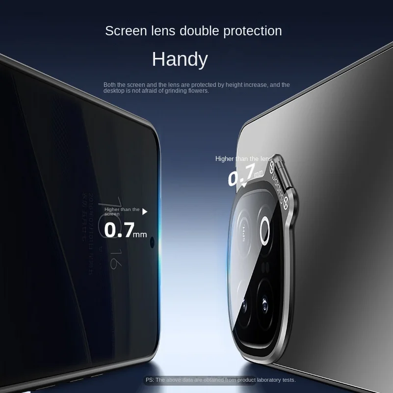 Fully Enveloped Retractable Glass Lens Holder Protective Case Cover