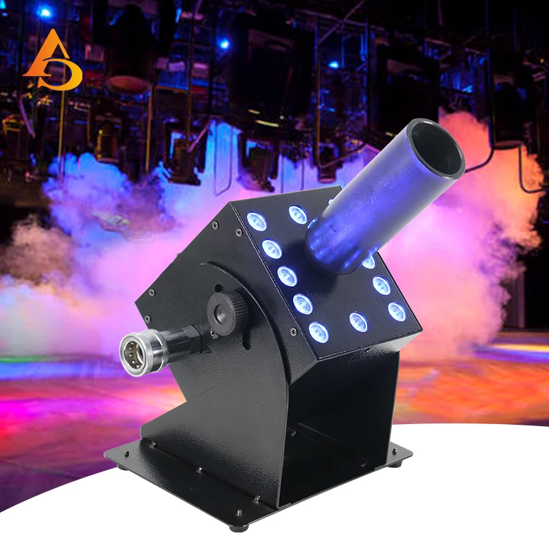 Led 12X3W Co2 Jet Machine Stage Lighting Effect Cryo Dmx Blasters Per Discoteca Club Dancing Party Wedding Bar