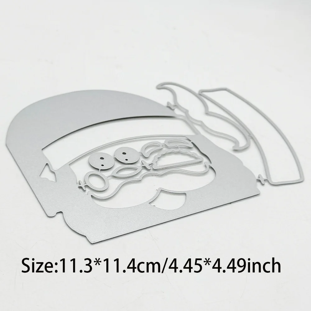 KSCRAFT 선물 가방 크리스마스 DIY Scrapbooking 장식 엠보싱 DIY 종이 카드에 대한 커팅 다이 스텐실 추가