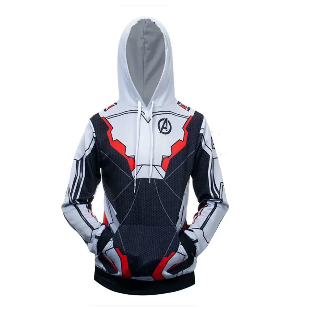 thumbnail image 1 of Sudadera con capucha supergrande para hombre Miniso con estampado 3D de Marvel Spider Man, abrigo deportivo para ciclismo, moda urbana, sudadera informal para hombre, 1 of 5