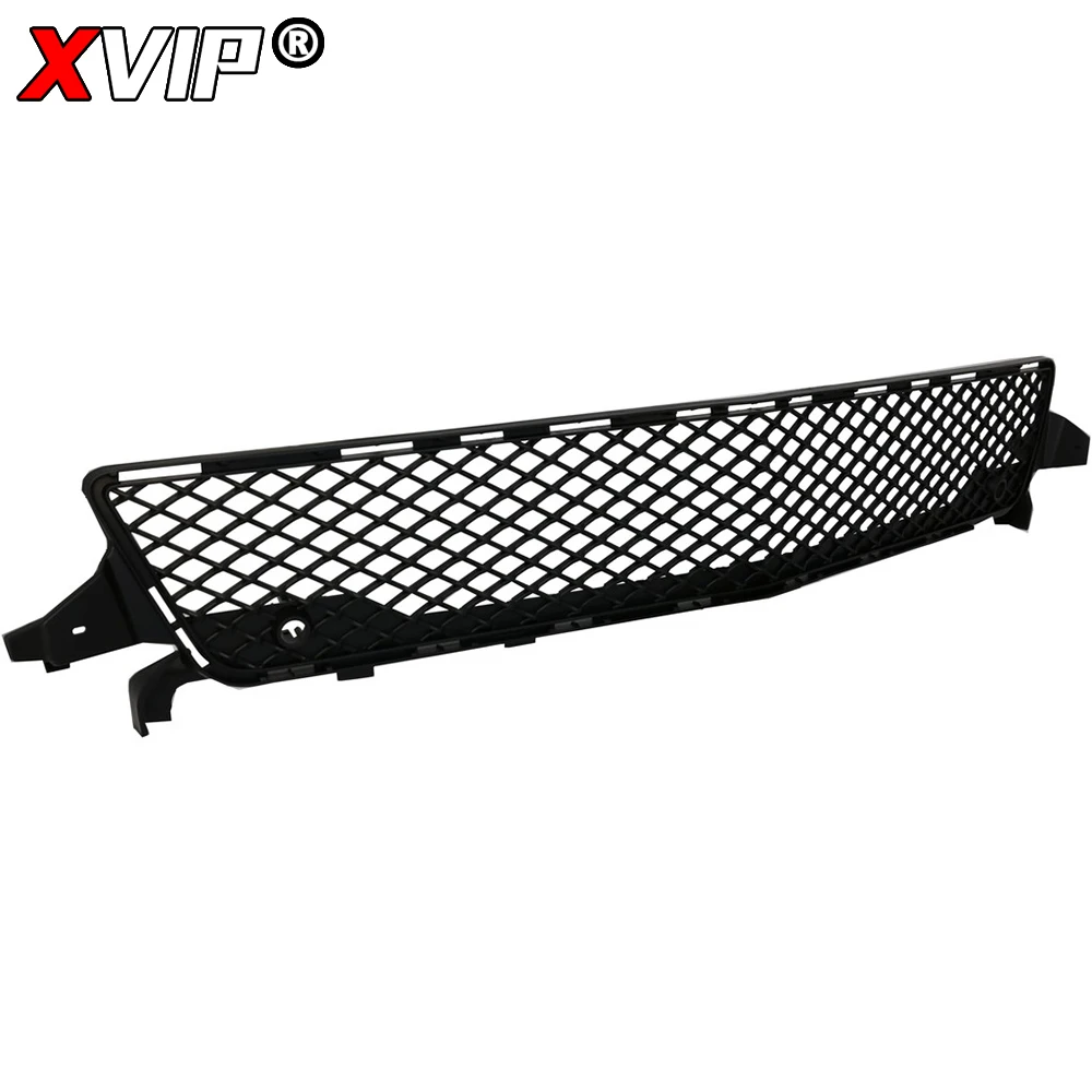 XVIP 프론트 크롬 GTR 스타일 범퍼 그릴, 메르세데스 벤츠 CLS W218 CLS350 CLS500 CLS550 2012-2014 다이아몬드 스타일 레이싱 그릴