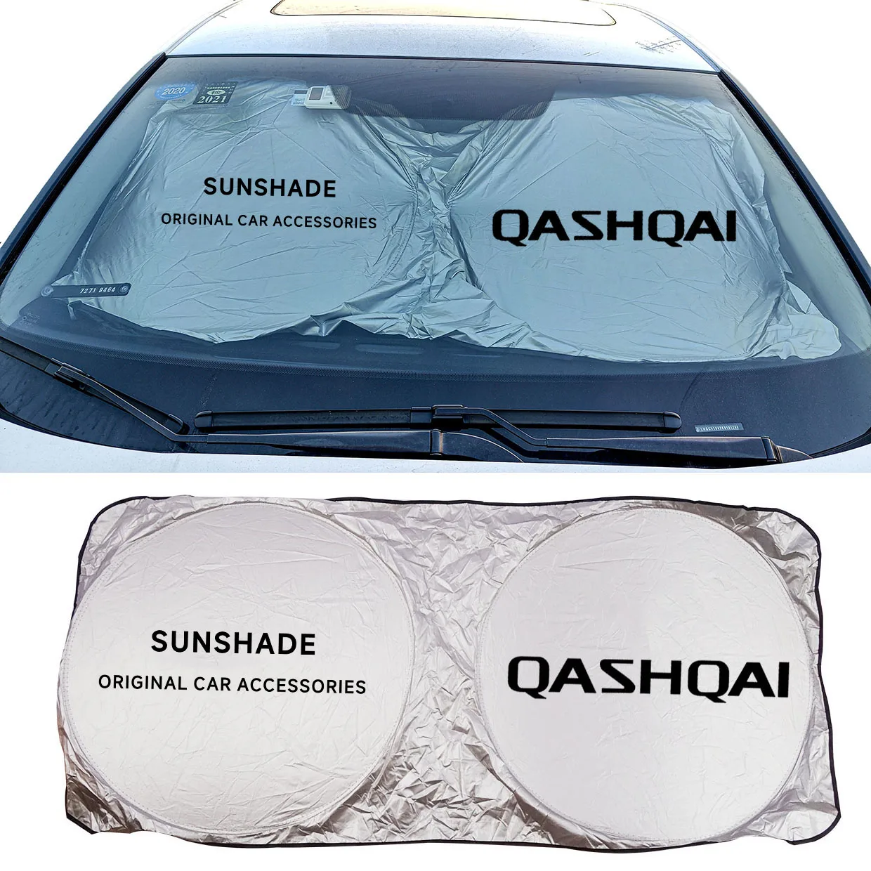 CarSunShadeProtectorForNissanQashqaiJ10J11201820192020Auto