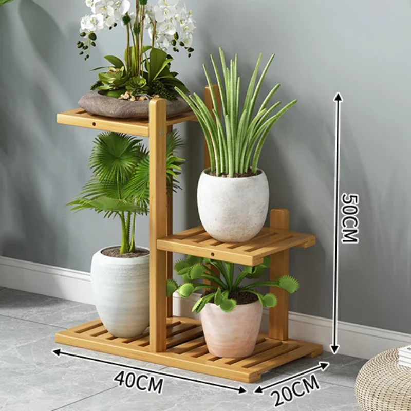 European Design Multi-layer Plant Rack Simple Modern Large Capacity Portable Vertical Storage Space Saving Luxury Decoration