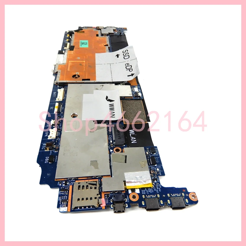 With M36y30 M5-6y54 M7-6y75 Cpu 4g 8g 16g-ram Mainboard para Dell Latitude 7370 Laptop Motherboard 100 Testado ok La-d312p - Imagem 2