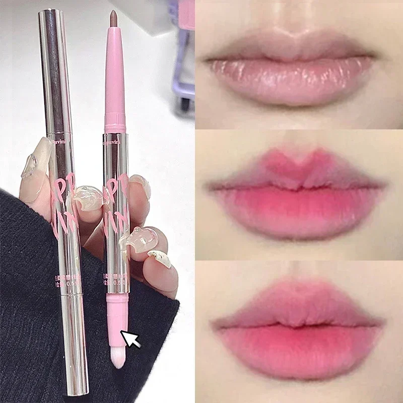 

Heallor гладкая матовая розовая ручка для губ с кисточкой водостойкая Сексуальная красная помада для контуринга стойкая антипригарная чашка для макияжа губ C