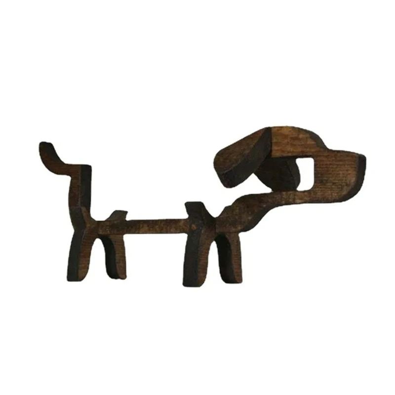 ABVA-Wooden Wine Racks Animal Wine Bottle Holder,Wooden Rack Holder Ornament,Novelty Racks Free Standing