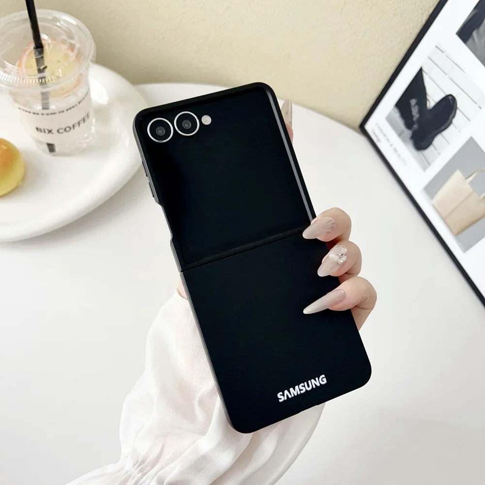 Luxuriöse Candy Ultra-Dünne PC-Handyhülle für Samsung Galaxy Z Flip 8 7 6 5 4 Faltbare Schutzhülle Coque Flip7 Flip6 Flip5 Flip8 Funda – Detail 12