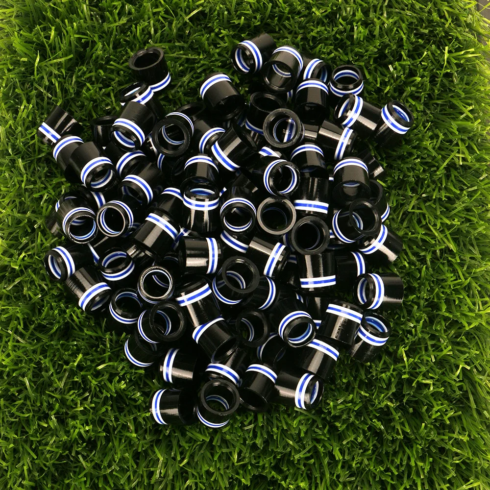 10Pcs Plastic Golf Adereindhulzen 9.45X12.7X13.46Mm Golf Mouwen Beentje Voor Golf Ijzers Hoge Kwaliteit Club assen Accessoires Maat 0.370