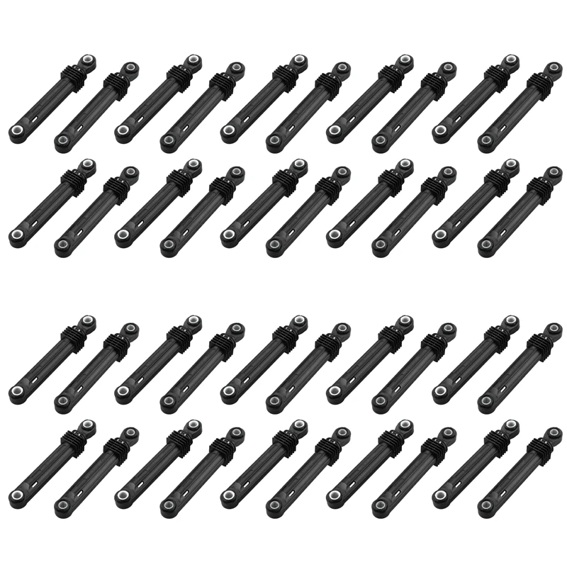 

40 Pcs 100N For LG Washing Machine Shock Absorber Washer Front Load Part Black Plastic Shell Home Appliances Accessories