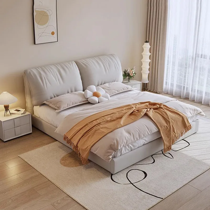 

Queen Size Marriage Bed Modern Multifonction Luxury Double Bed Storage Wood Cama De Lujo Para Dormitorio Home Furniture