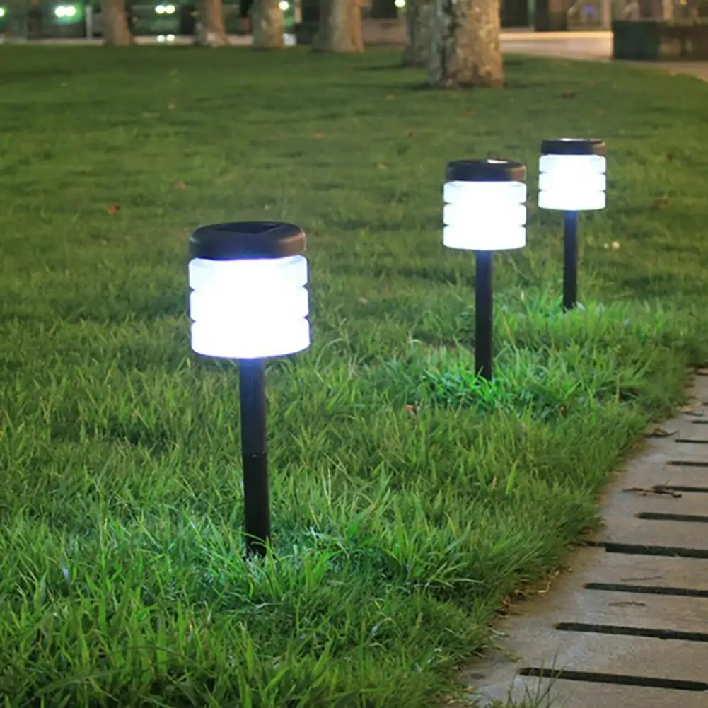 

2pcs LED Solar Lamp Outdoor Waterproof Solar Lights Solar Pathway Landscape Light Solar Lawn Lamp For Yard Patio Garden Decor