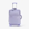 Women's carry-on luggage, 20-inch ultra-light cloth suitcase with password lock, trolley case, travel case