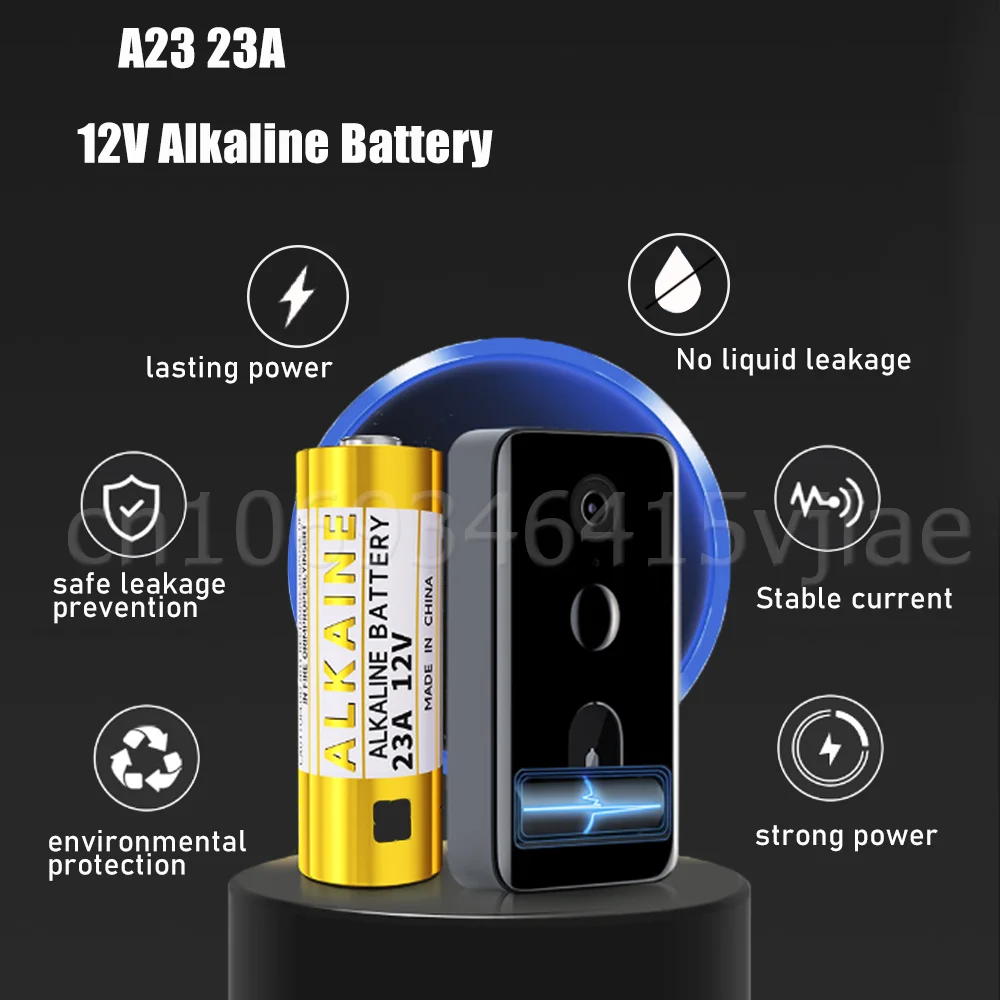 Alkaline Battery 10PCS 12V A23 Alkaline Battery for Doorbell Alarm Toy Remote