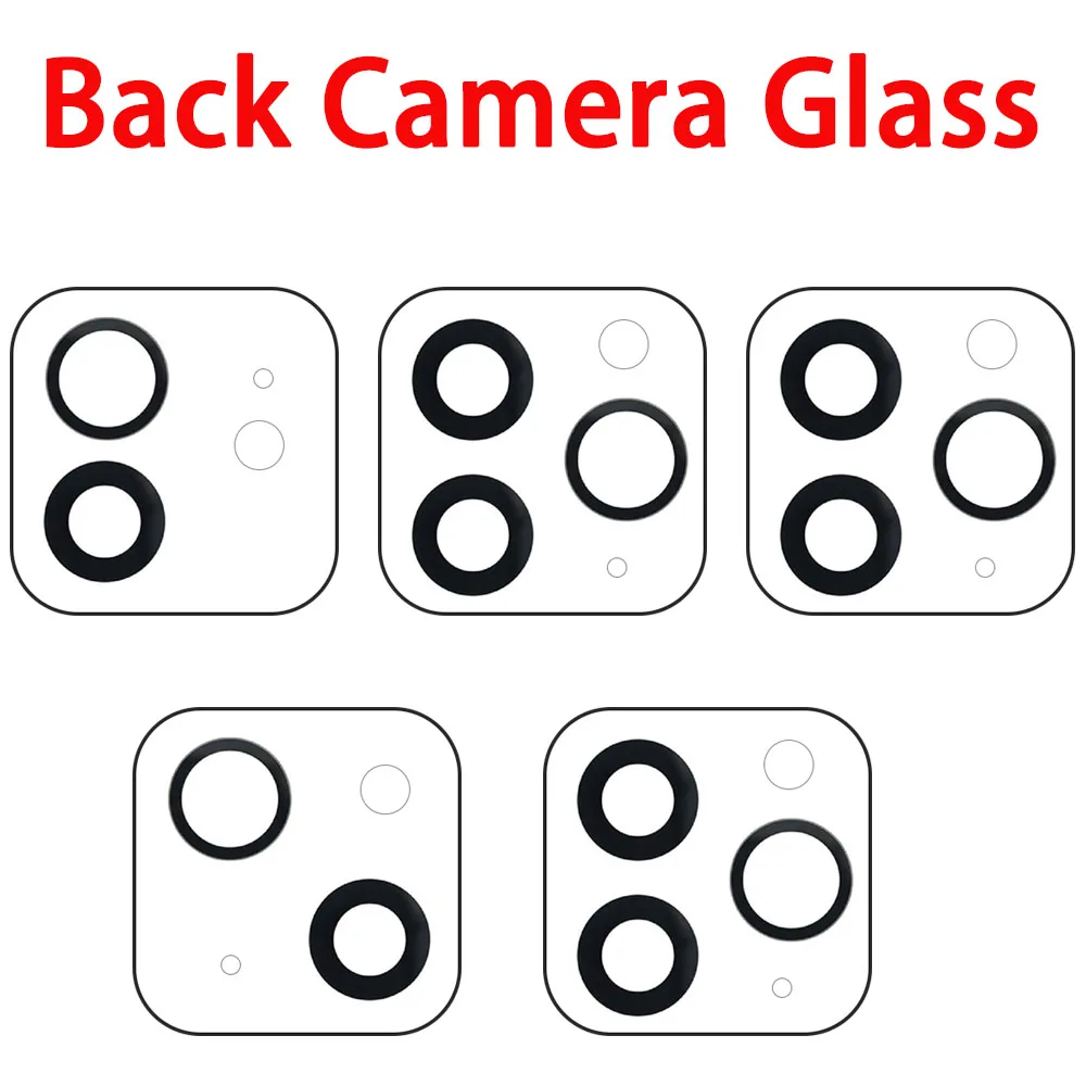 Rear Camera Glass For Apple iPhone 11 12 13 Mini Pro Max Back Camera Lens Replacement Part And