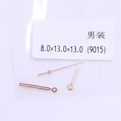 Luxury Watch Hands in Rose Gold, Silver, and Gold Finish (Rose Gold)